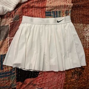 White Nike Tennis Skirt